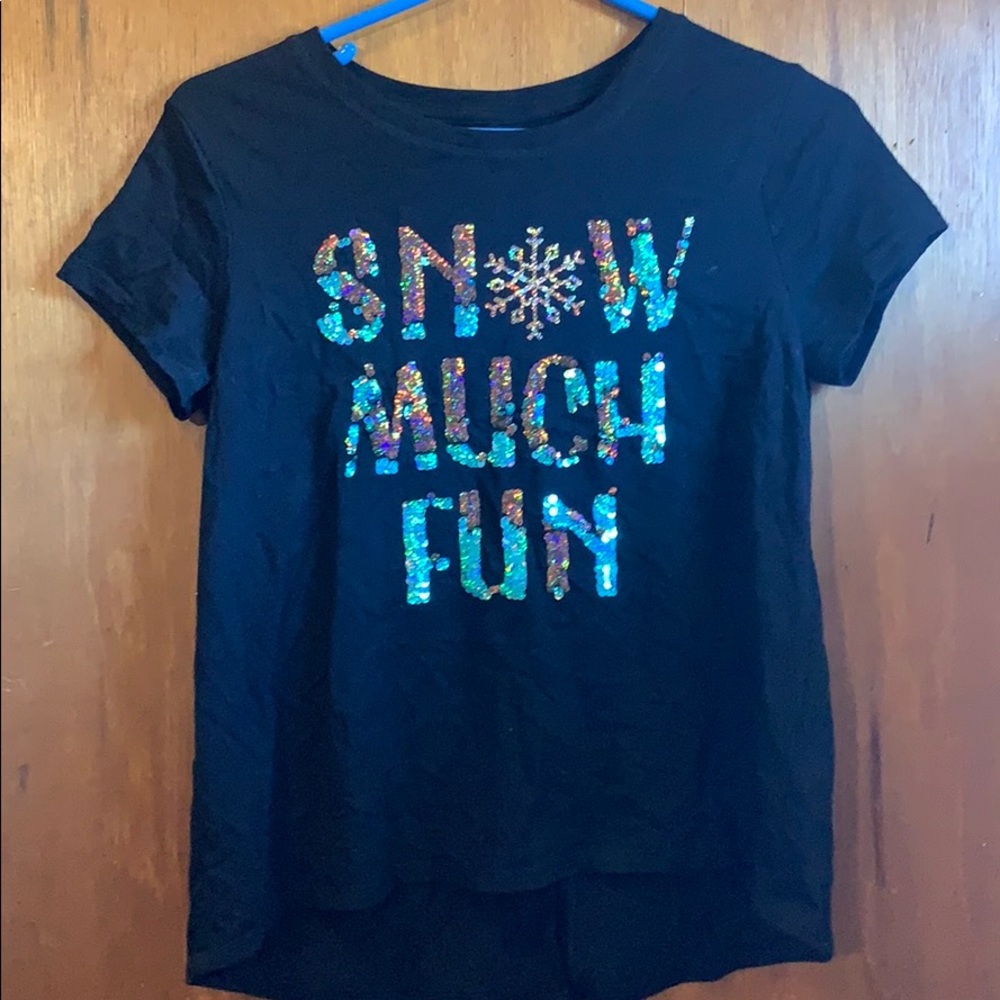 Girls Snow Much Fun Shirt